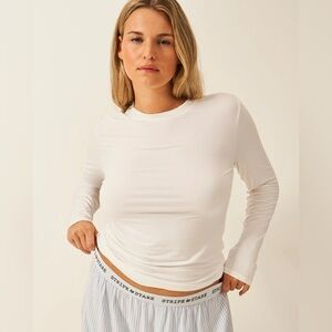 Stripe and Stare Long Sleeve Top